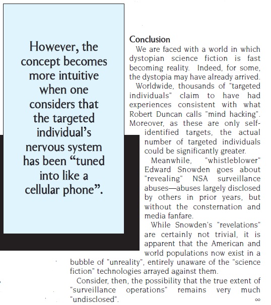 mind control conclusion